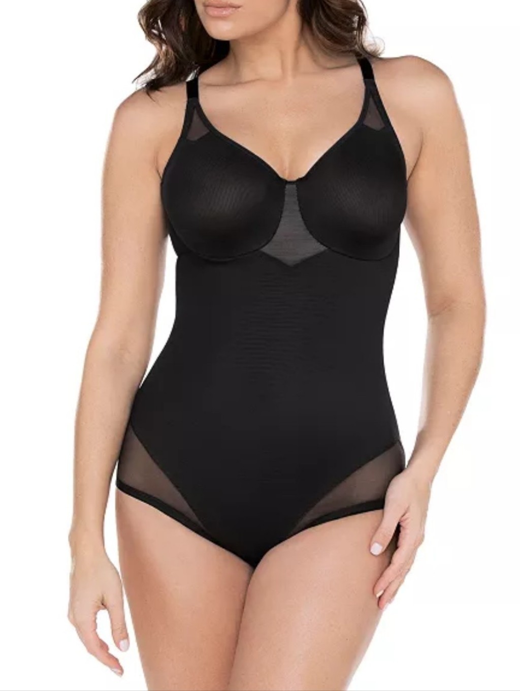 Miraclesuit Women's Sexy Sheer Extra Firm Bodybriefer 2783 - Black